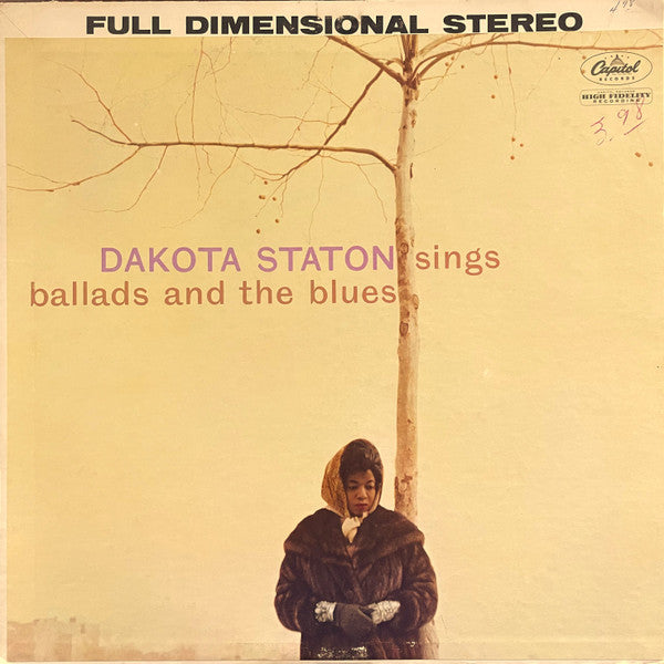 Dakota Staton : Sings Ballads And The Blues (LP, Album, Los)
