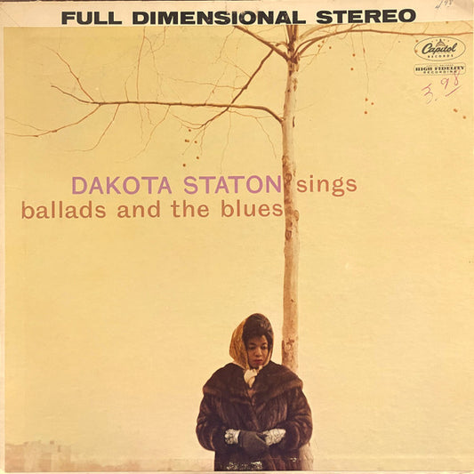 Dakota Staton : Sings Ballads And The Blues (LP, Album, Los)