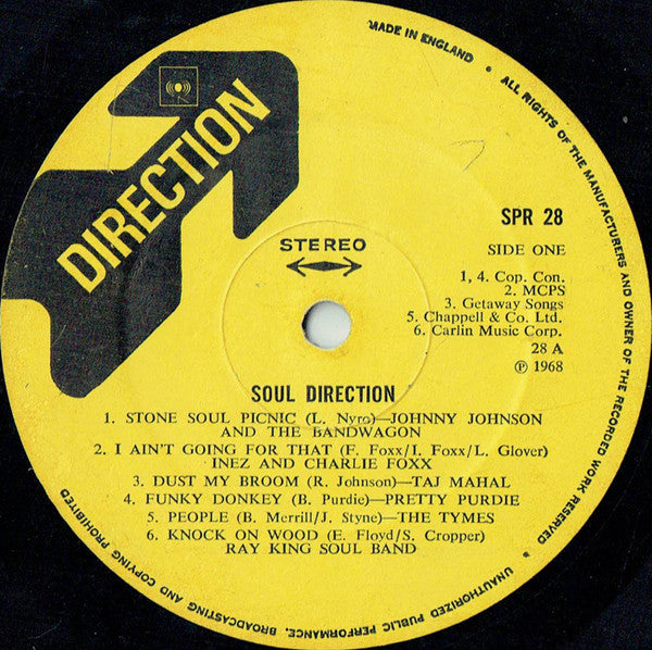 Various : Soul Direction (LP, Comp)