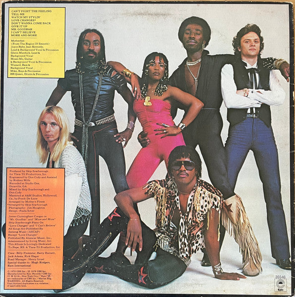 Mother's Finest : Mother Factor (LP, Album, Ter)