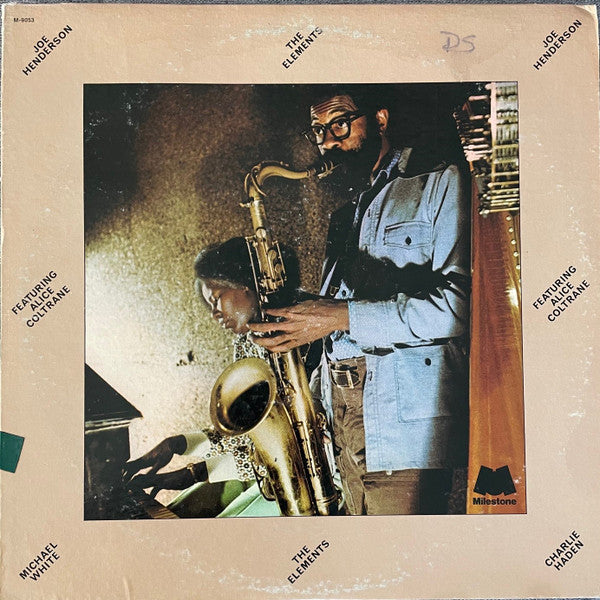 Joe Henderson Featuring Alice Coltrane : The Elements (LP, Album)