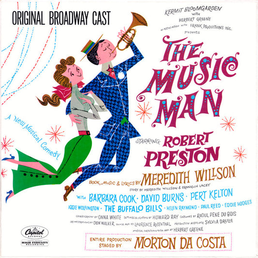 Meredith Willson : The Music Man - Original Broadway Cast (LP, Album, Mono, Scr)