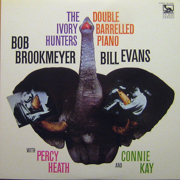 Bob Brookmeyer & Bill Evans : The Ivory Hunters (LP, Album, RE)