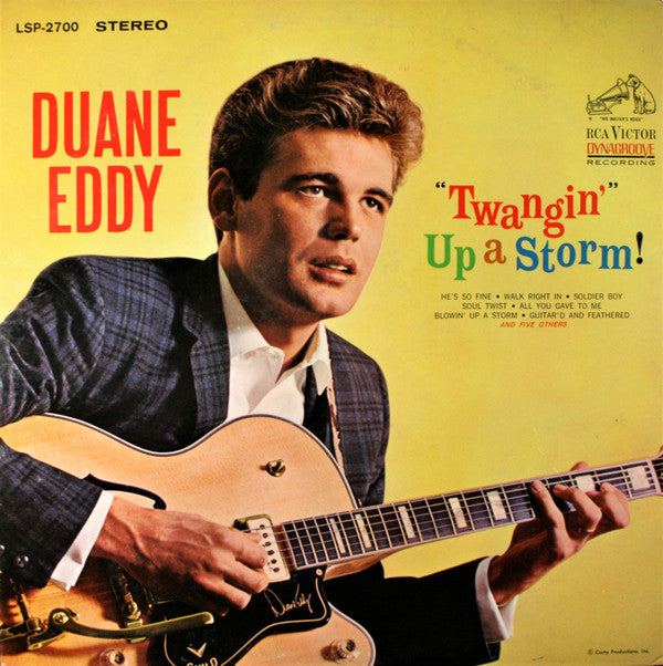 Duane Eddy, Duane Eddy And The Rebels Featuring The Rebelettes : "Twangin'" Up A Storm! (LP, Album)