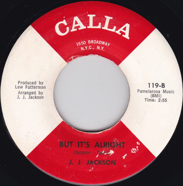 J. J. Jackson* : Boogaloo Baby / But It's Alright (7", Single)