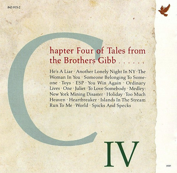 Bee Gees : Tales From The Brothers Gibb: A History In Song 1967 -1990 (4xCD, Comp + Box)