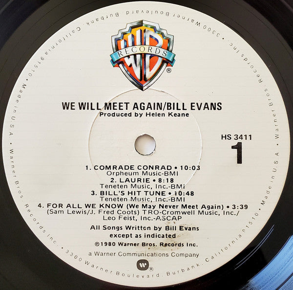 Bill Evans : We Will Meet Again (LP, Album)