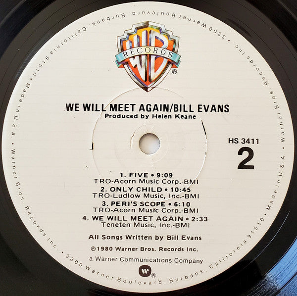 Bill Evans : We Will Meet Again (LP, Album)