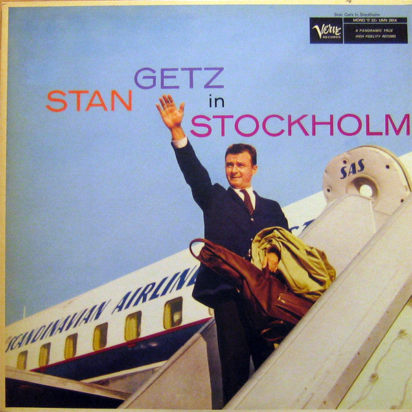 Stan Getz : In Stockholm (LP, Album, Mono, RE)
