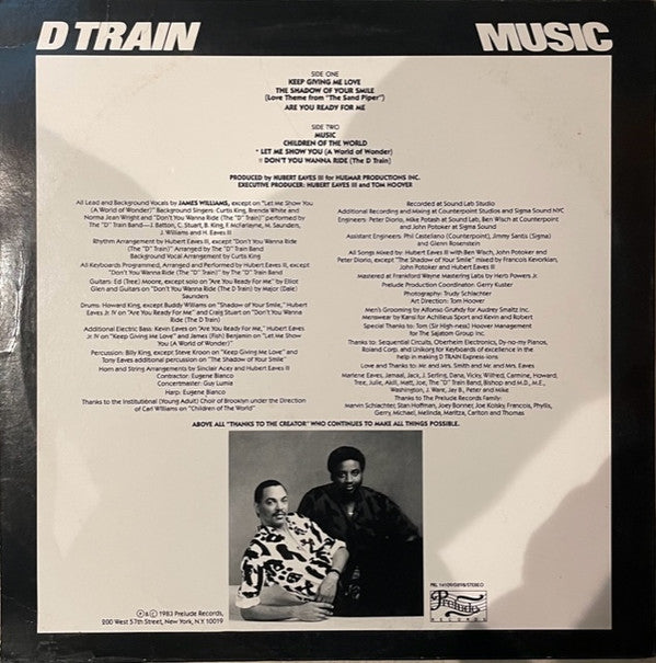 D-Train : Music (LP, Album)