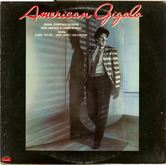 Giorgio Moroder : American Gigolo (Original Soundtrack Recording) (LP, Album, 72 )