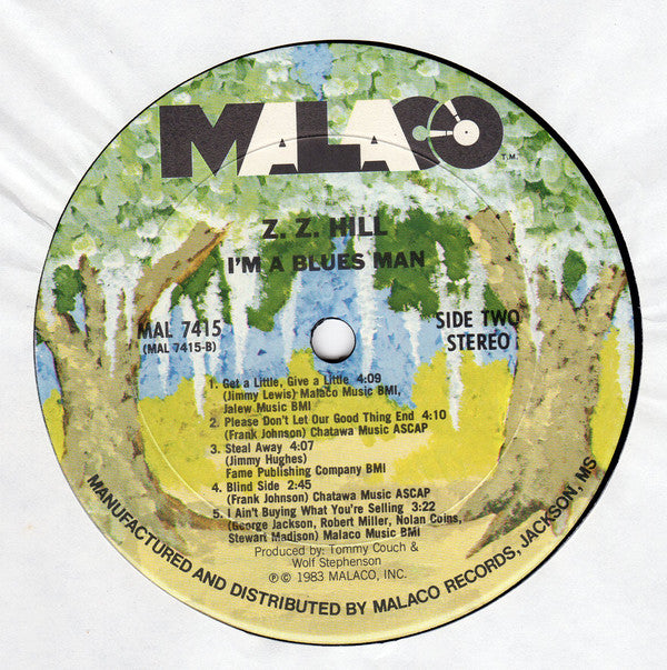 Z.Z. Hill : I'm A Blues Man (LP, Album, Pit)