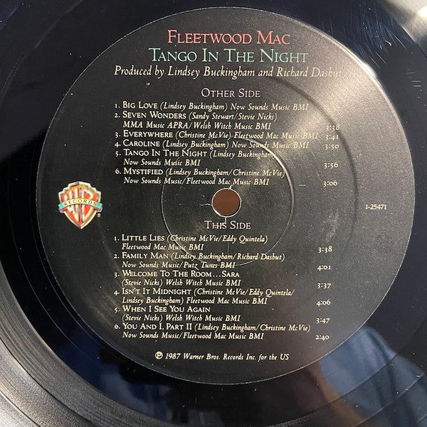 Fleetwood Mac : Tango In The Night (LP, Album, Spe)