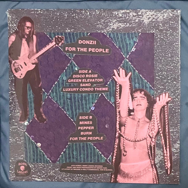 Donzii : For The People (LP, Comp, Cle)
