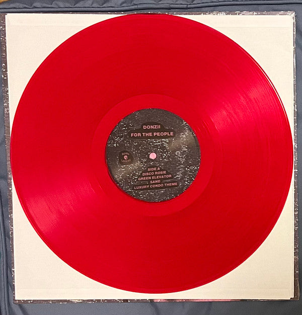 Donzii : For The People (LP, Comp, Cle)