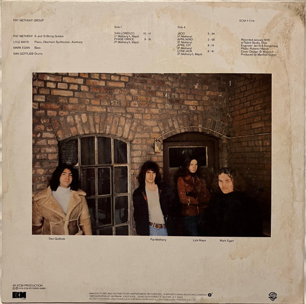 Pat Metheny Group : Pat Metheny Group (LP, Album)