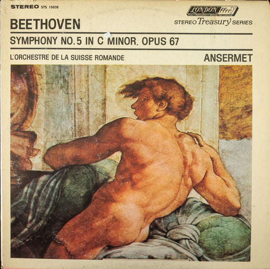 Beethoven*, L'Orchestre De La Suisse Romande, Ansermet* : Symphony No. 5 In C Minor, Opus 67 (LP, Album, RE, RP)