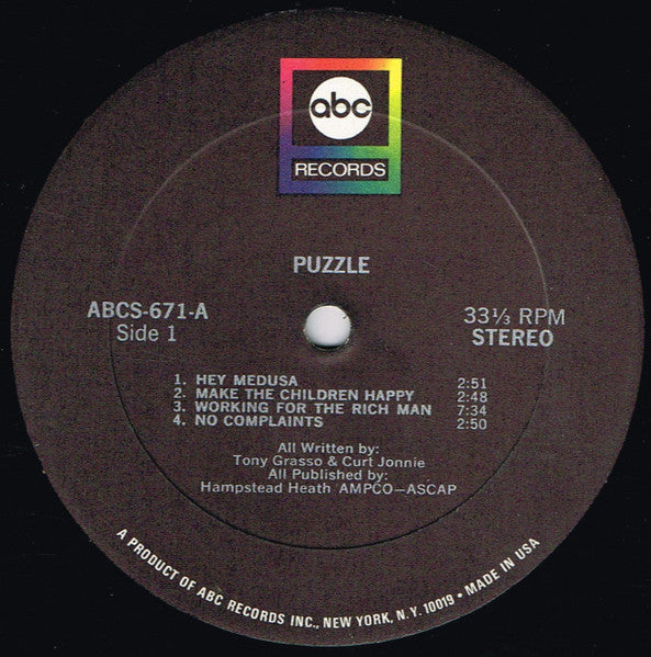 Puzzle (17) : Puzzle (LP, Album)