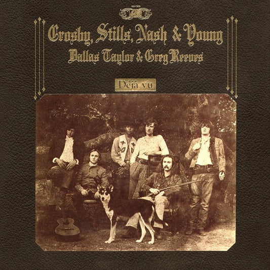 Crosby, Stills, Nash & Young : Déjà Vu (LP, Album, RE, RI-)
