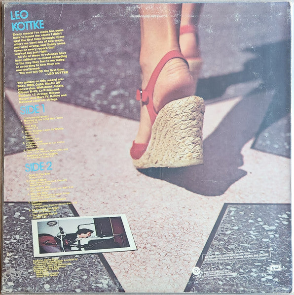 Leo Kottke : 1971-1976 "Did You Hear Me?" (LP, Comp, Club, San)