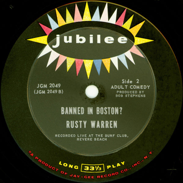 Rusty Warren : Banned In Boston? (LP, Album, Mono, Bel)