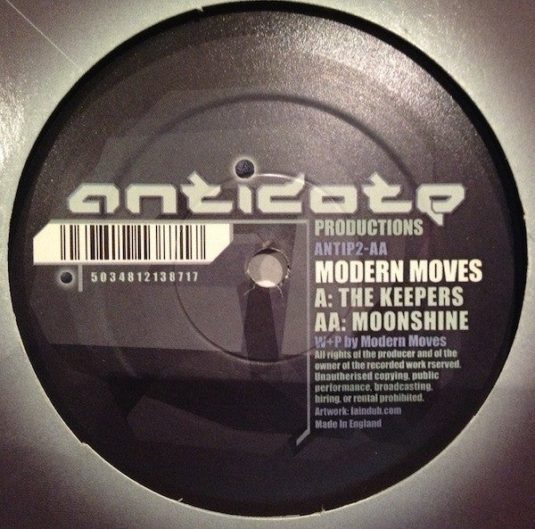 Modern Moves : The Keepers / Moonshine (12")