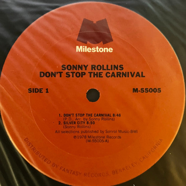 Sonny Rollins : Don't Stop The Carnival (2xLP, Album, Gat)