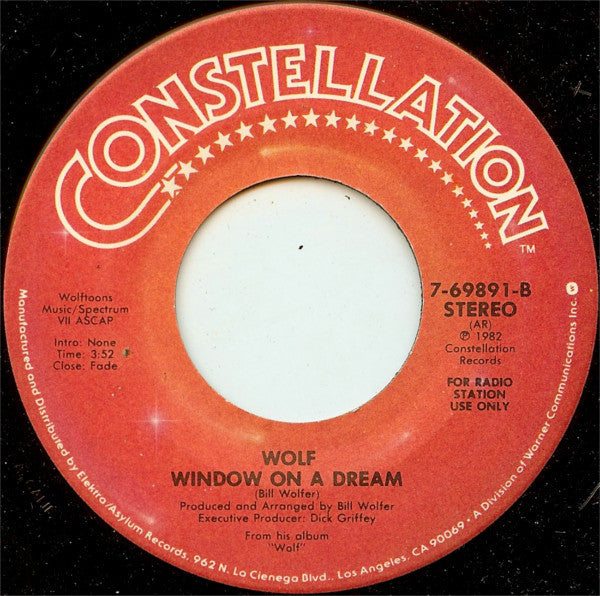 Wolf* : Call Me (7", Promo)