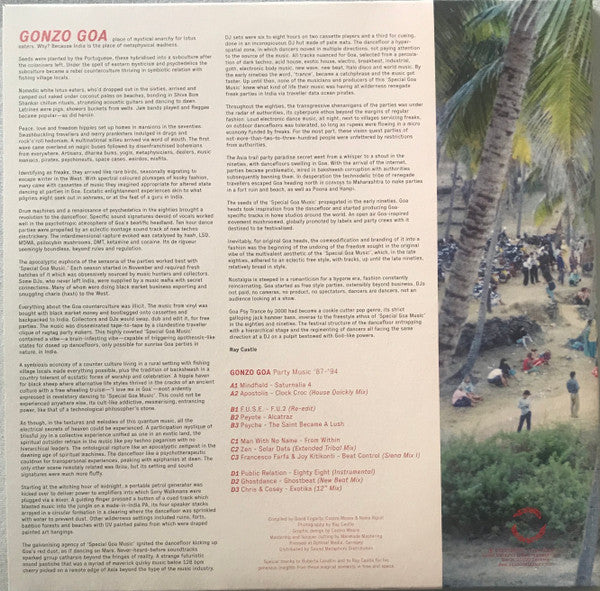 Various : Gonzo Goa - Party Music 87’- 94’ (2xLP, Comp)