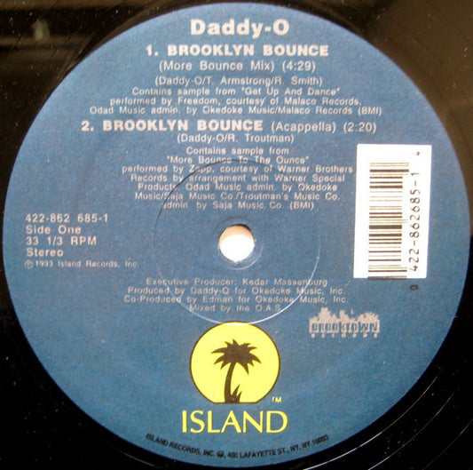 Daddy-O : Brooklyn Bounce (12")
