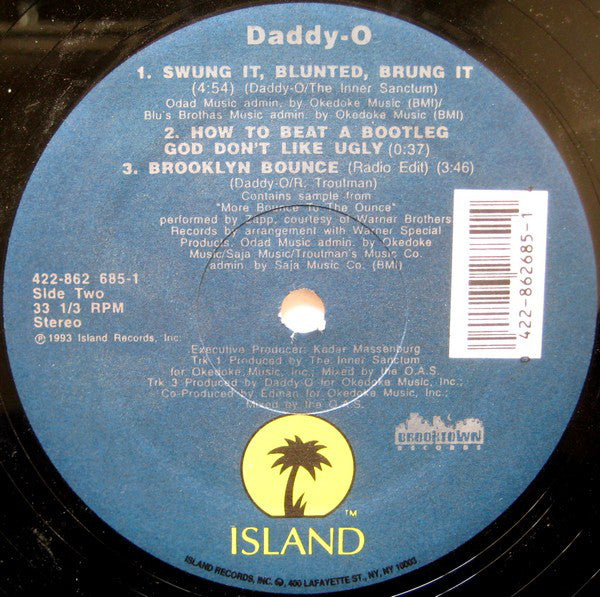 Daddy-O : Brooklyn Bounce (12")