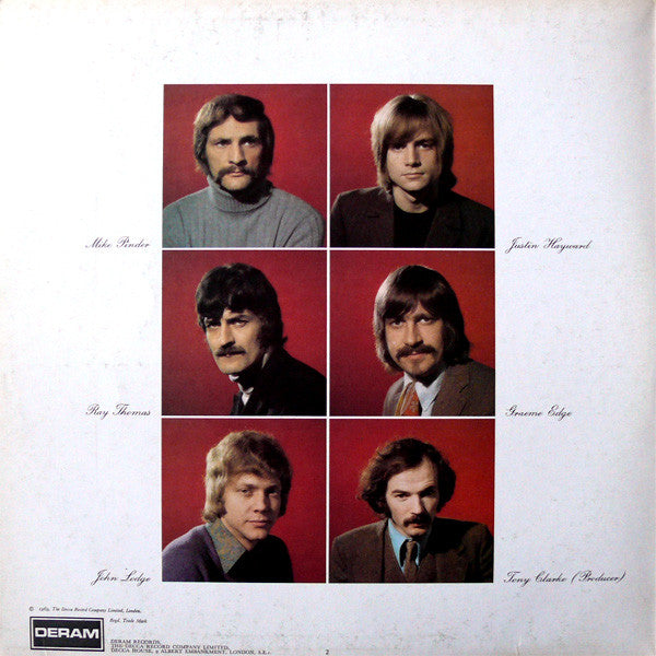 The Moody Blues : On The Threshold Of A Dream (LP, Album, RP, Gat)