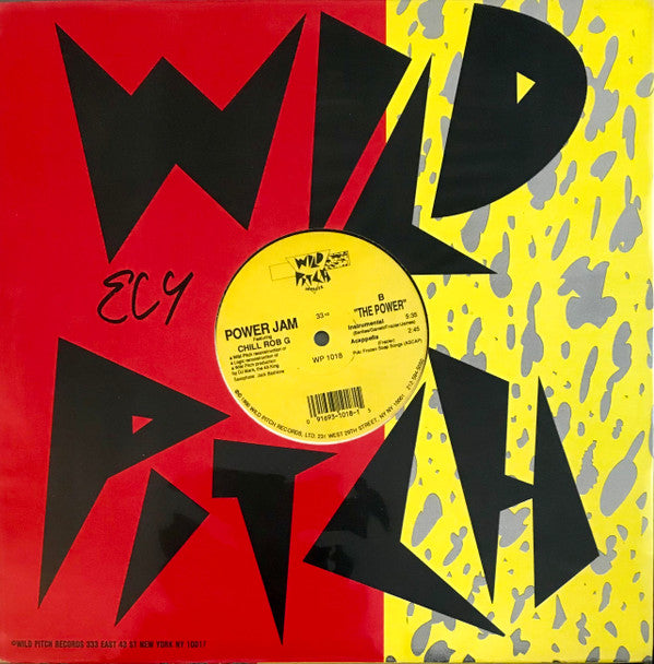Power Jam Featuring Chill Rob G : The Power (12")