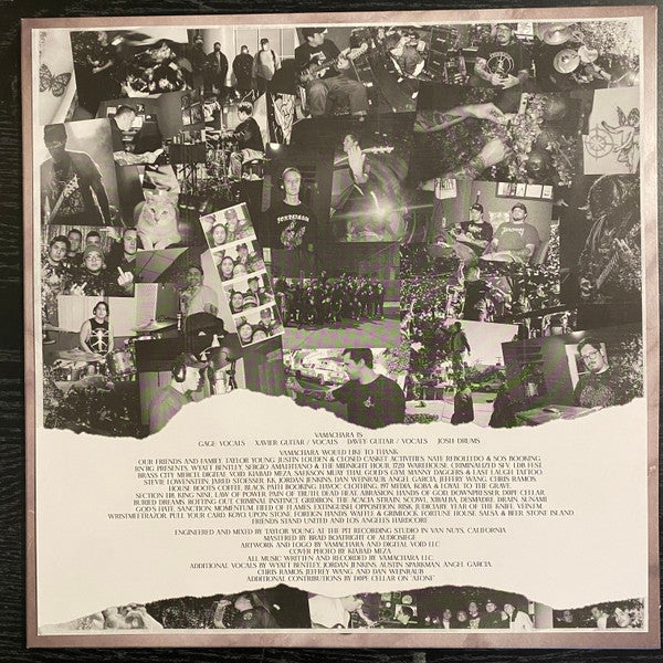 Vamachara : No Roses On My Grave (LP, Album, Ltd, Bla)