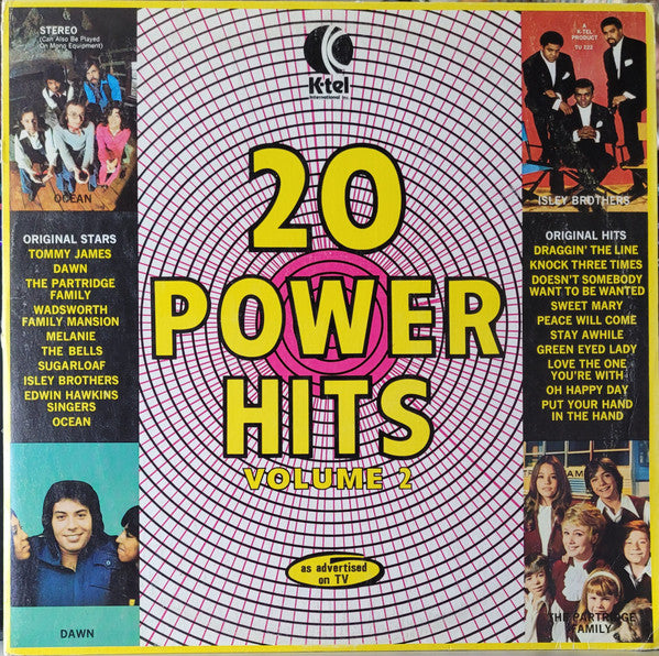 Various : 20 Power Hits Volume 2 (LP, Comp, Mon)