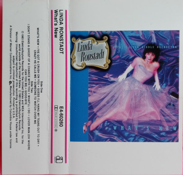 Linda Ronstadt & The Nelson Riddle Orchestra* : What's New (Cass, Album, Club, Dol)