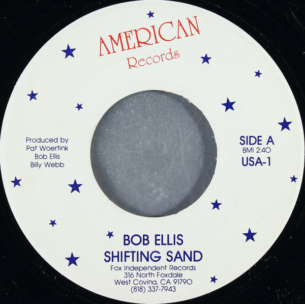 Bob Ellis (12) : Shifting Sand (7", Single)