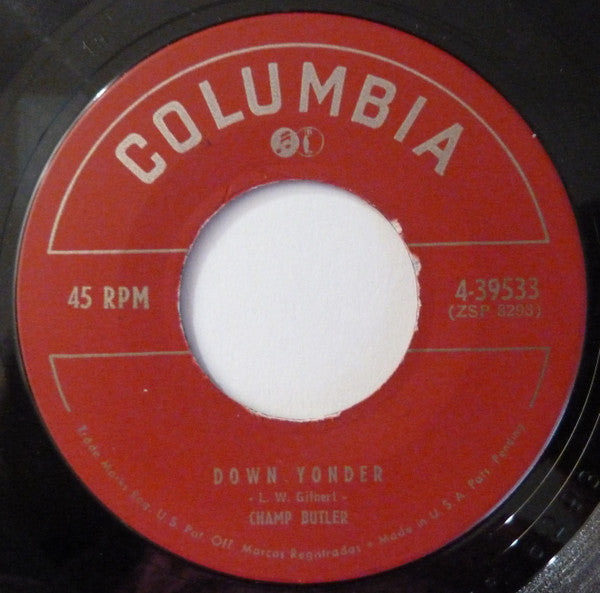 Champ Butler : Way Up In North Carolina (7")