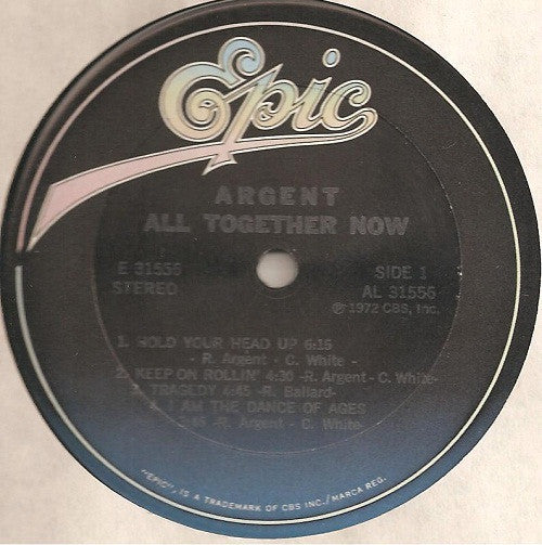 Argent : All Together Now (LP, Album, RE)
