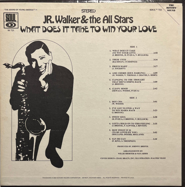 Jr. Walker & The All Stars* : What Does It Take To Win Your Love (LP, Album)