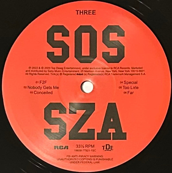 Buy SZA : SOS (2xLP, Album, Mem) Online for a great price