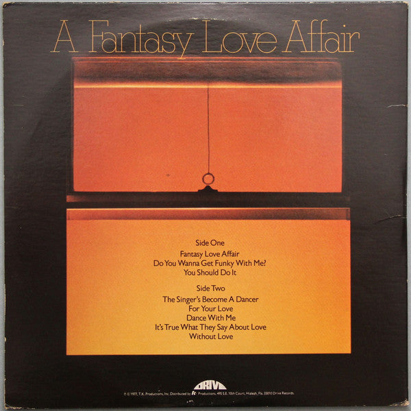 Peter Brown (2) : A Fantasy Love Affair (LP, Album)