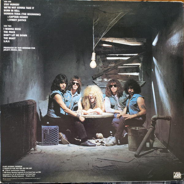 Twisted Sister : Stay Hungry (LP, Album, Club, Car)