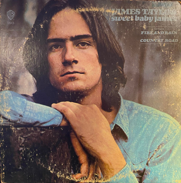 James Taylor (2) : Sweet Baby James (LP, Album, RP)