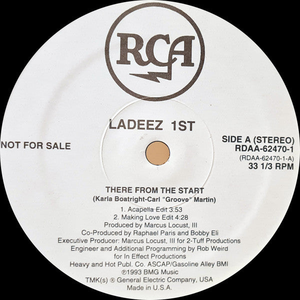 Ladeez 1st : There From The Start (12")