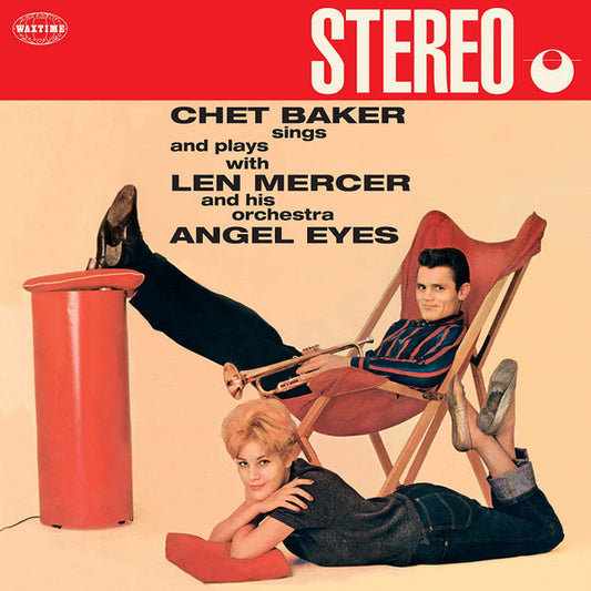 Chet Baker, Len Mercer And His Orchestra : Sings And Plays With Len Mercer And His Orchestra – Angel Eyes (LP, Album, Ltd, RE, 180)