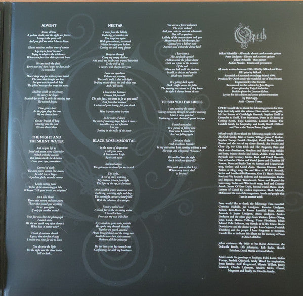 Opeth : Morningrise (2xLP, Album, Ltd, RE, RM, Tra)