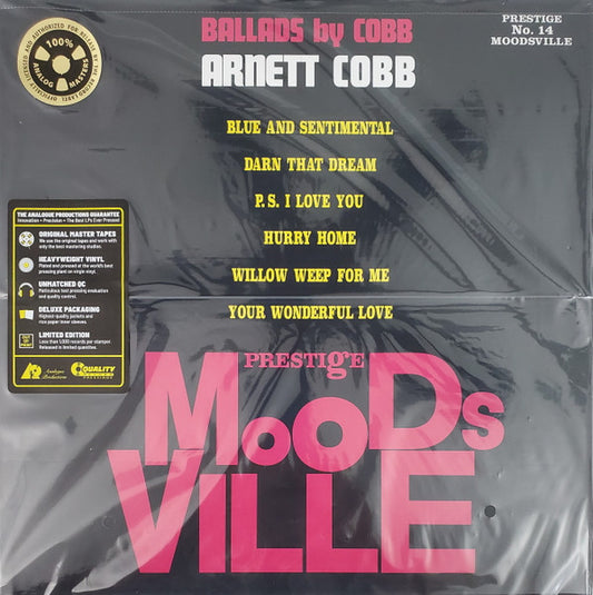 Arnett Cobb : Ballads By Cobb (LP, Album, Ltd, RE, RP, 180)