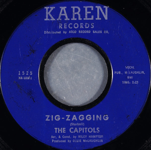 The Capitols : Zig-Zagging / I Got To Handle It (7", Single, Styrene, Bes)