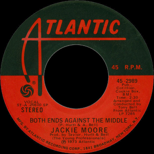 Jackie Moore : Both Ends Against The Middle / Clean Up Your Own Yard (7", Single)
